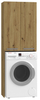 Szafka łazienkowa nad pralkę HOLO D2 - Dąb Artisan