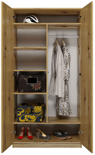 Szafa garderoba VERA DS-90 - Dąb Artisan