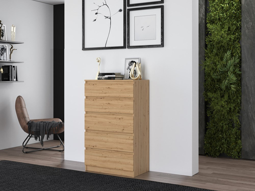 Komoda MALWIN S5 - Dąb Artisan