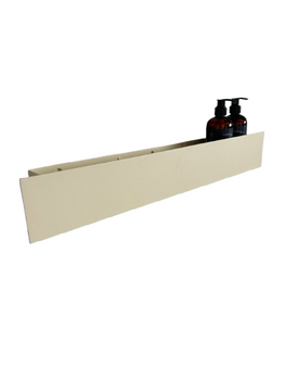Półka Łazienkowa pod prysznic, do łazienki DECOLLO 60CM - Kolor Kość słoniowa