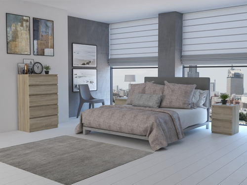 Komoda MALWIN S5 - Dąb Sonoma