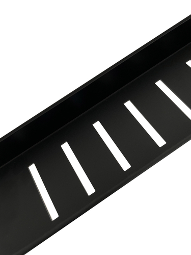 Półka łazienkowa pod prysznic, do łazienki INIZIO - Czarny