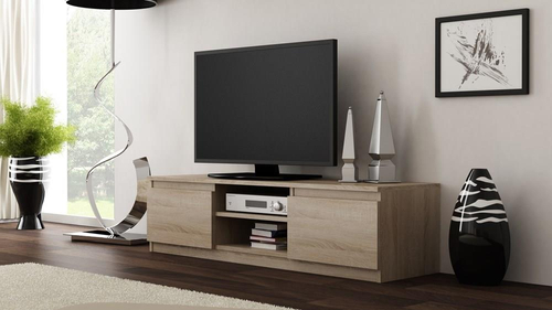 Szafka RTV BENDI 140CM - Dąb Sonoma