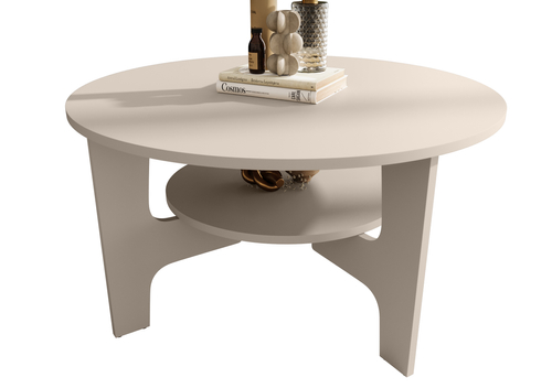 Stolik kawowy okrągły TIPPO S - Kaszmir