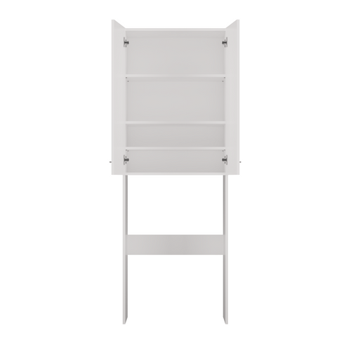 Szafka łazienkowa nad pralkę HOLO D2 - Biel Mat