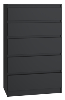 Komoda MALWIN S5 - Czerń Mat