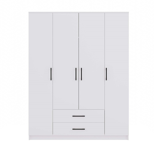 Szafa garderoba KLAMBI 160CM - Biel Mat