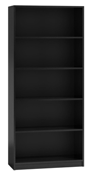 Regał LEMARI L80 - Czerń Mat