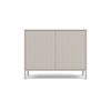 Komoda z Lamelami 103cm MISEL 2L - Kaszmir