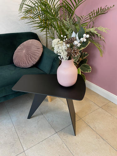 Stolik kawowy metalowy ALLA - Czarny