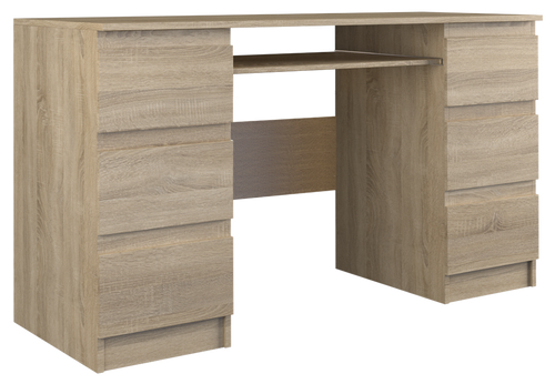 Biurko komputerowe ABBA - Dąb Sonoma