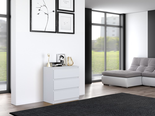 Komoda MALWIN S3 70CM - Biel Mat