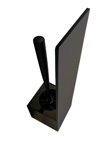 Uchwyt na szczotkę WC FERMARE - Czarny