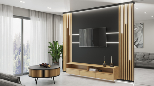 Lamele na płycie WALLDAY LIGHT - pełen zestaw - 48,4 cm