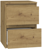 Szafka nocna MALWIN S2 - Dąb Artisan