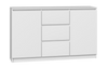 Komoda VITEK D2S3 120CM - Biel Mat