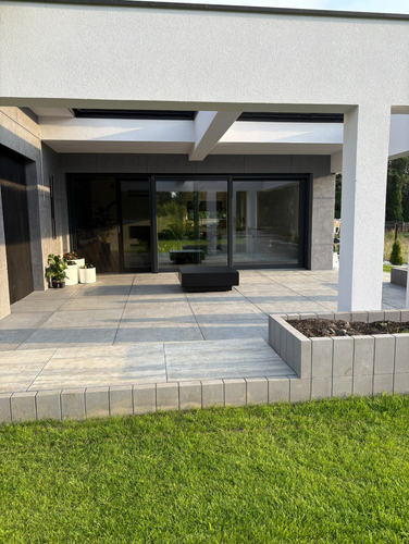 Stolik kawowy ogrodowy kwadratowy MOKKA - Czarny