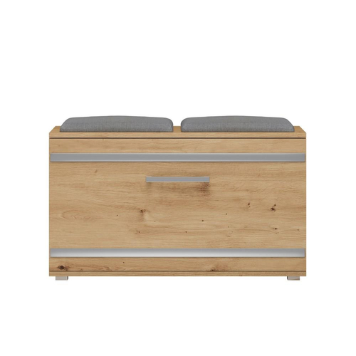 Szafka na obuwie z siedziskiem PALO - Dąb Artisan