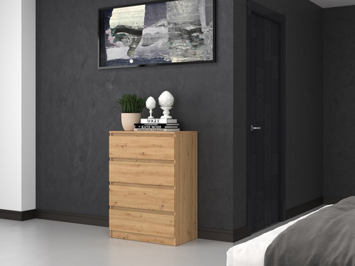 Komoda MALWIN S4 70CM - Dąb Artisan