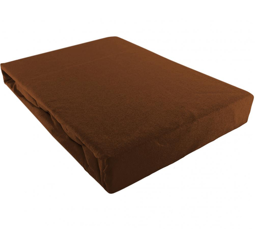 Prześcieradło jersey TESSUTO BROWN