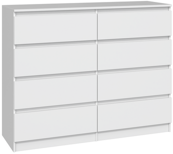Komoda MALWIN S8 120CM - Biel Mat