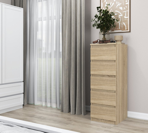 Komoda MALWIN SL5 - Dąb Sonoma