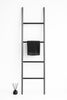 Wieszak Drabinka na ręczniki wolnostojąca metalowa ESCADO - Czarny