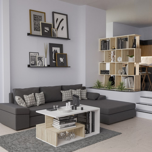 Regał stojący ATINO - Dąb Sonoma