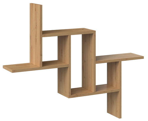 Regał wiszący ścienny BILBO - Dąb Artisan