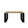 Stolik kawowy ława SIGMA L - Dąb Artisan/Czerń