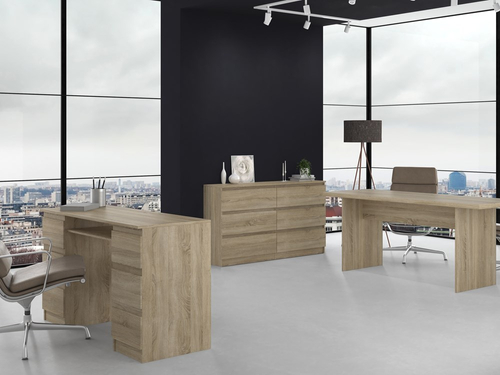 Komoda MALWIN S6 140CM - Dąb Sonoma