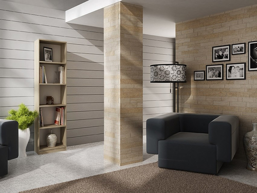 Regał LEMARI L40 - Dąb Sonoma