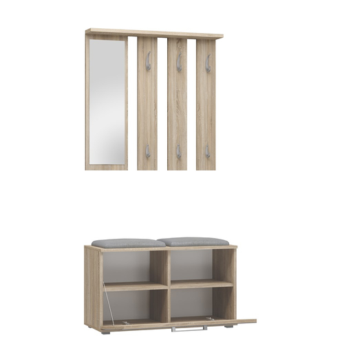 Garderoba przedpokojowa PALO - Dąb Sonoma