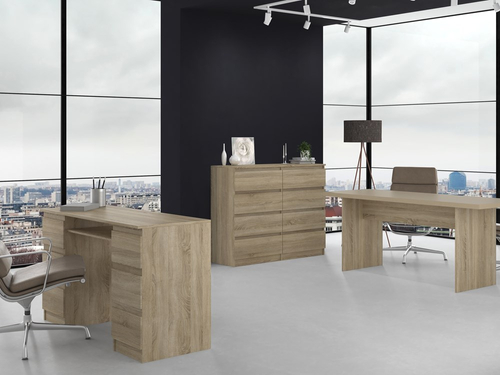 Komoda MALWIN S8 120CM - Dąb Sonoma