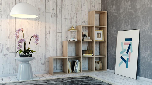 Regał komorowy ASALI AS-40 - Dąb Sonoma