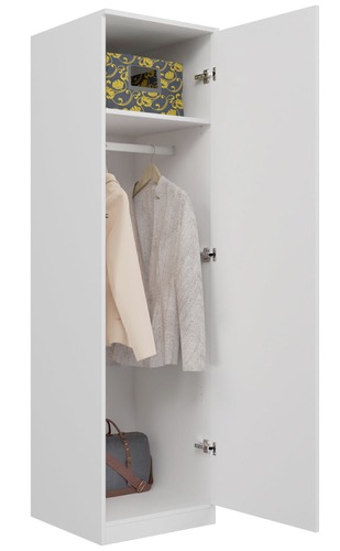 Szafa garderoba VERA DS-50 - Biel Mat