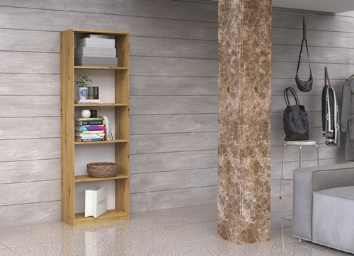 Regał LEMARI L40 - Dąb Artisan