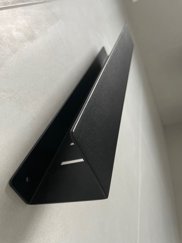 Półka łazienkowa pod prysznic, do łazienki INIZIO - Czarny