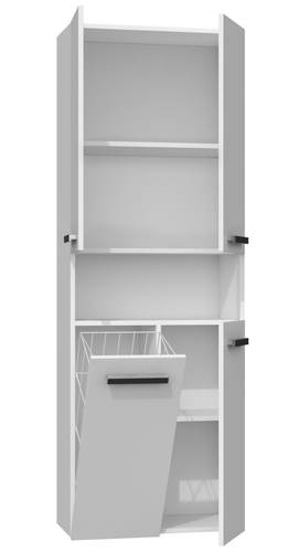 Szafka łazienkowa ATRI 1K D3 - Biel Mat