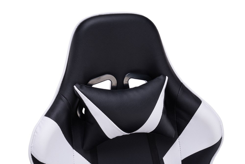 Fotel gamingowy obrotowy ARES - Biały