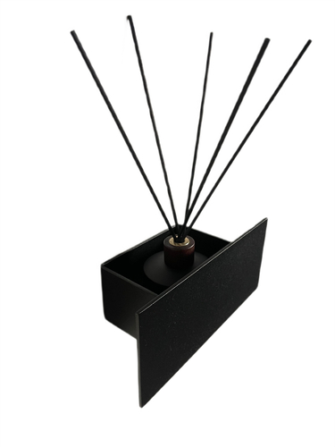 Półka Łazienkowa pod prysznic, do łazienki DECOLLO 20CM - Czarny