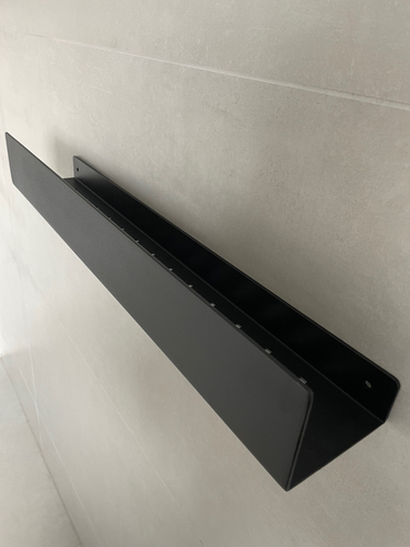 Półka łazienkowa pod prysznic, do łazienki INIZIO - Czarny