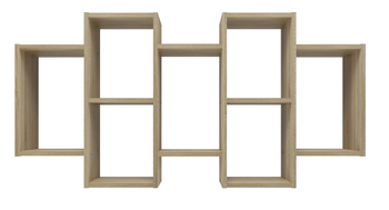 Regał wiszący ścienny RICKY - Dąb Sonoma