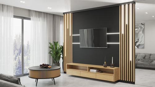 Lamele na płycie WALLDAY LIGHT - lampy liniowe - 48,4 cm