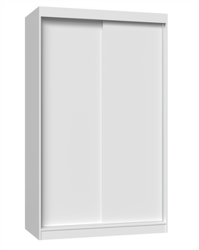 Szafa Przesuwna Dwudrzwiowa GAIKO 120CM - Biel