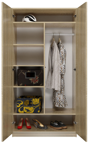 Szafa garderoba VERA DS-90 - Dąb Sonoma