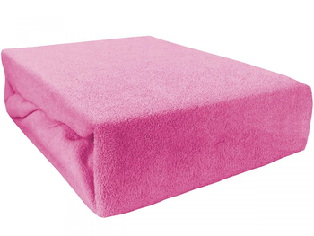 Prześcieradło frotte SPUGNA ROSE