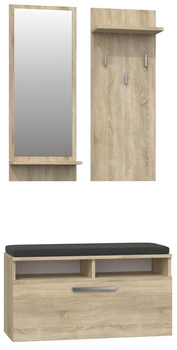 Garderoba przedpokojowa IVARO - Dąb Sonoma