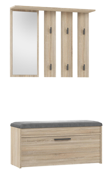 Garderoba przedpokojowa LARMA - Dąb Sonoma