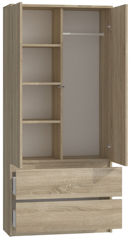 Szafa garderoba ORMAR - Dąb Sonoma